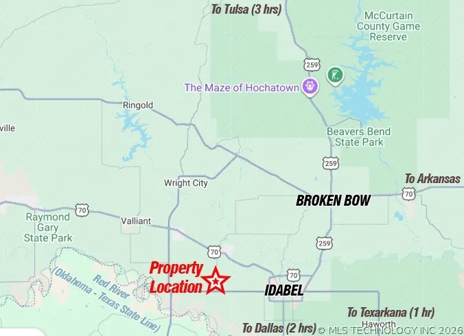 11 Ironstob Road Idabel, OK 74745