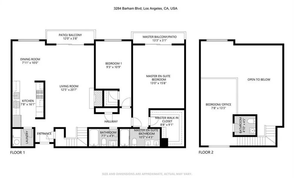 3284 Barham #304 Los Angeles, CA 90068