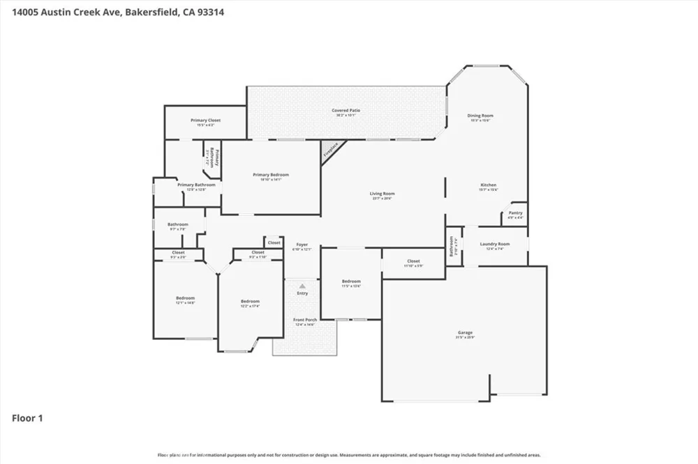 14005 Austin Creek Avenue Bakersfield, CA 93314