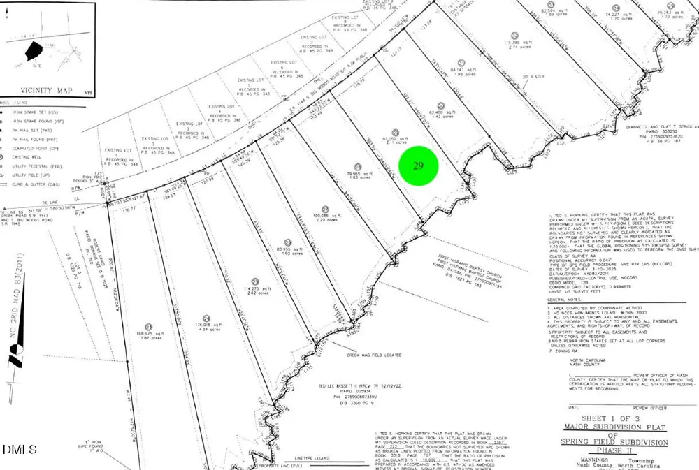 Lot 29 S Big Woods Road Spring Hope, NC 27882