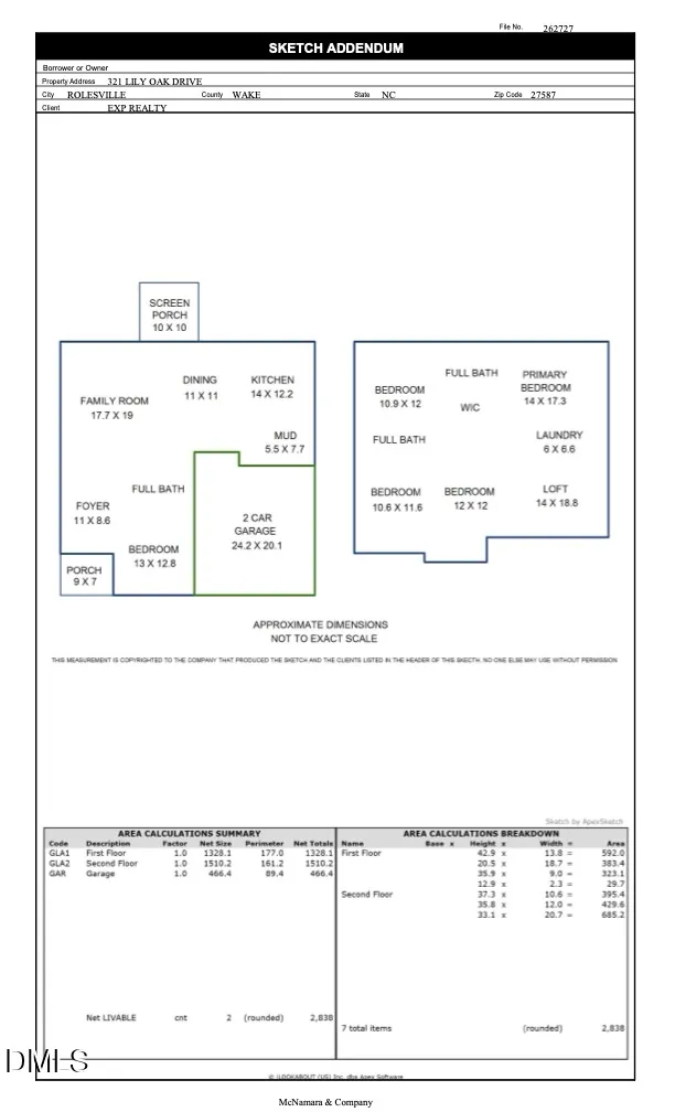 321 Lily Oak Drive Rolesville, NC 27571
