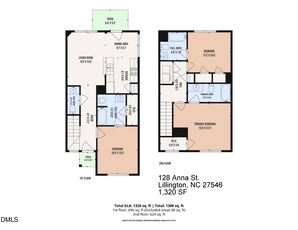 128 Anna Street Lillington, NC 27546