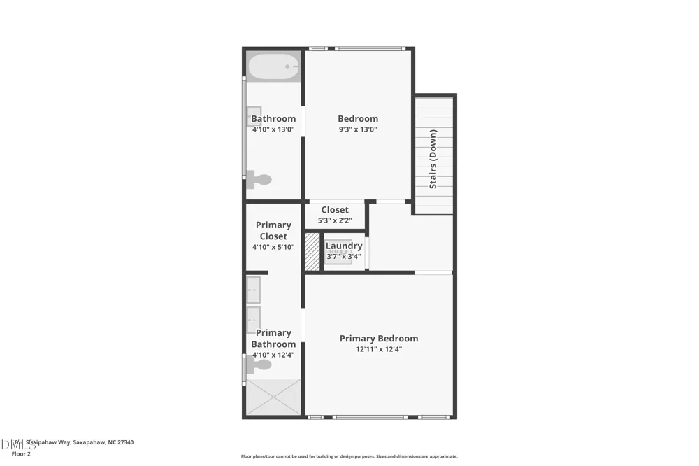 1860 Sissipahaw Way #D208 Saxapahaw, NC 27253