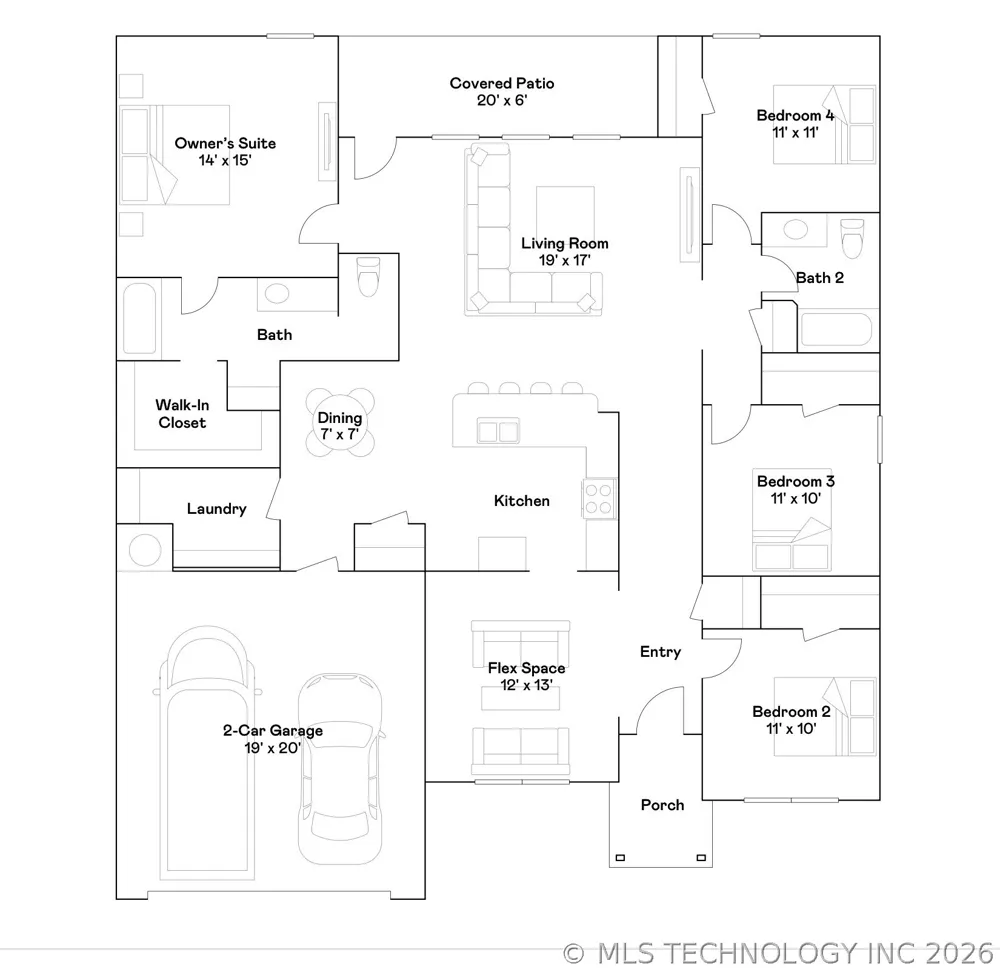 7025 S Lions Avenue Broken Arrow, OK 74011