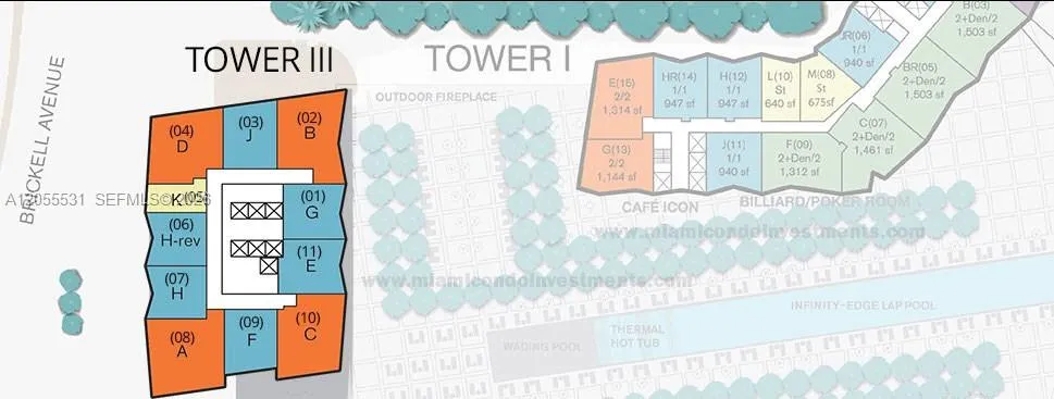 485 Brickell Ave #2306 Miami, FL 33131