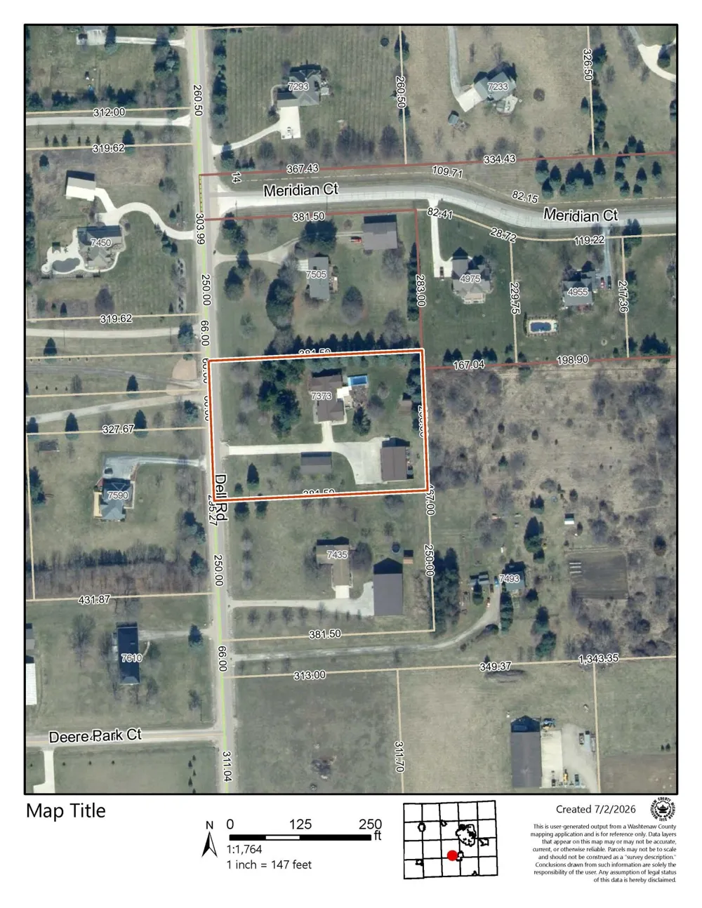 7373 Dell Road Saline, MI 48176