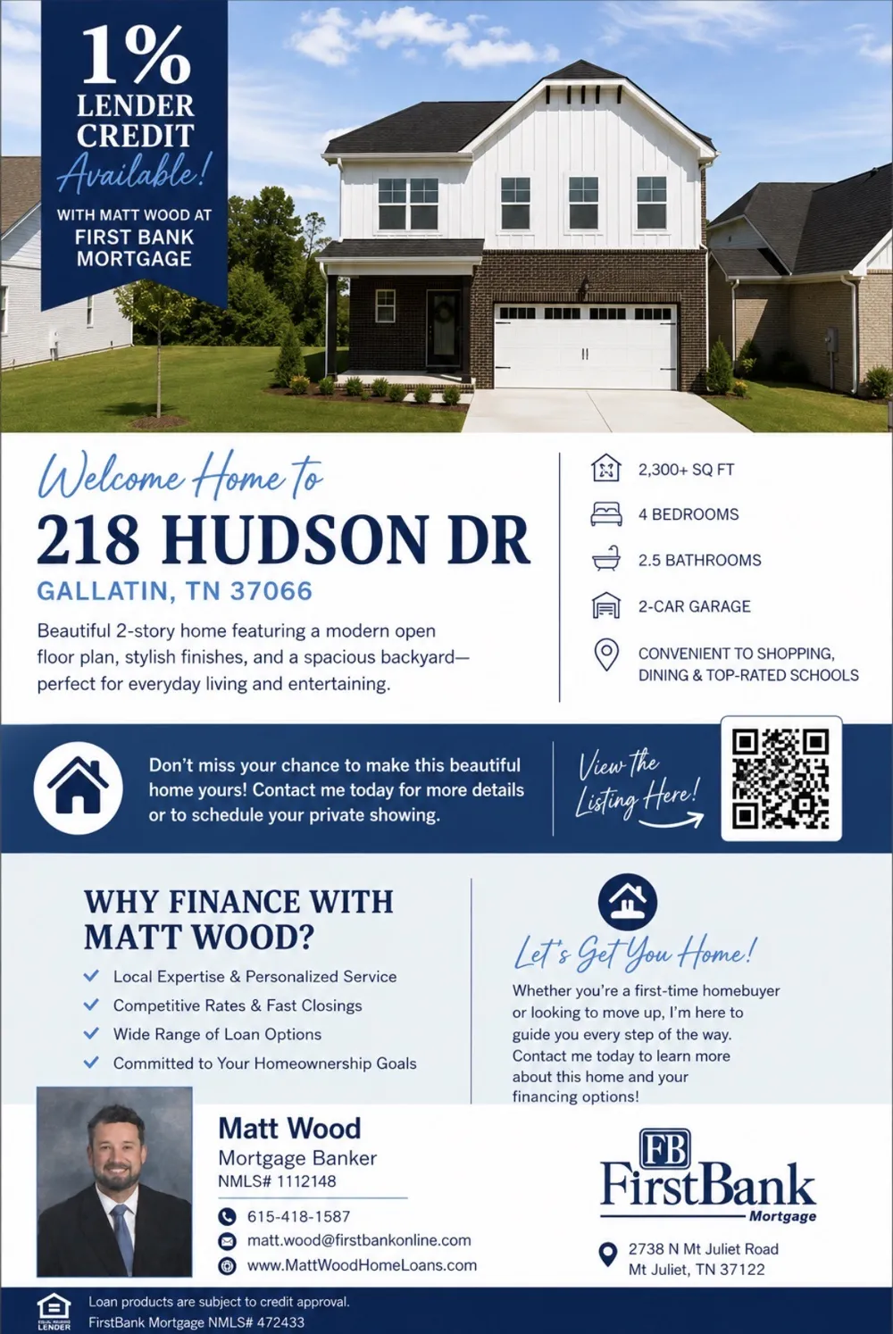 218 Hudson Dr Gallatin, TN 37066