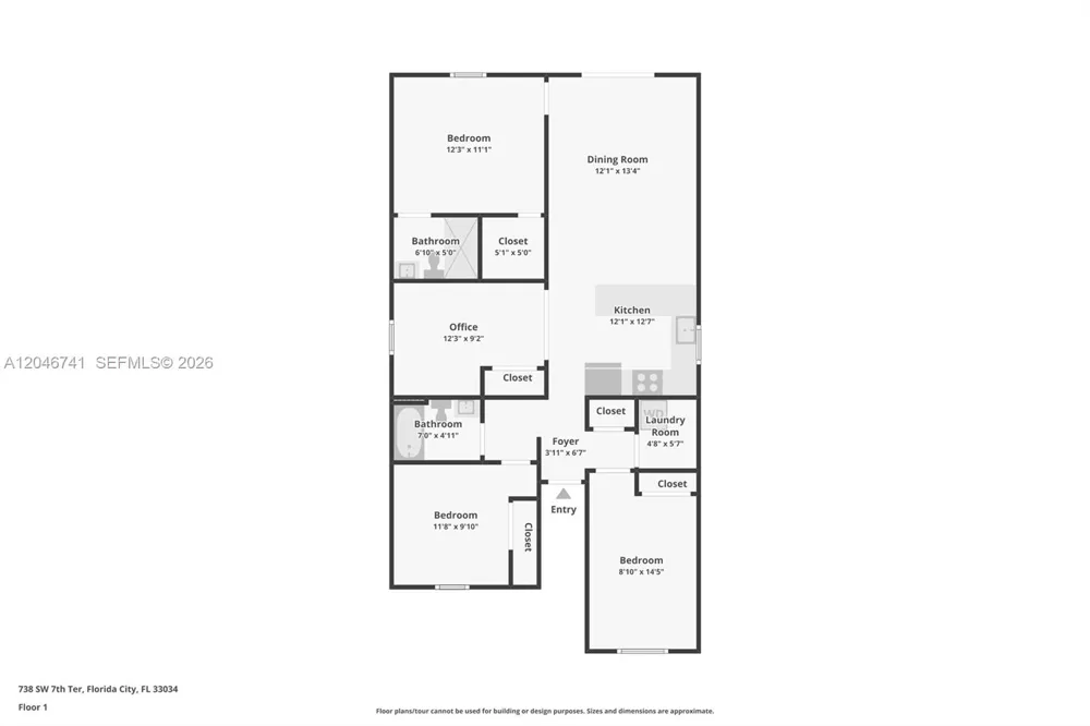 738 SW 7th Ter Florida City, FL 33034