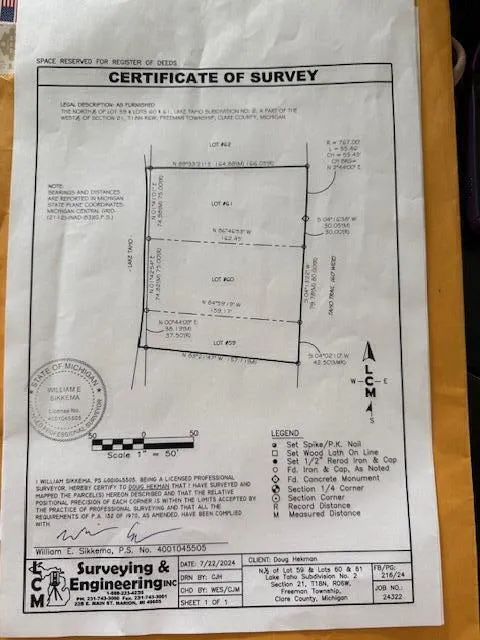 3919 Lake Taho Trail Lake, MI 48632