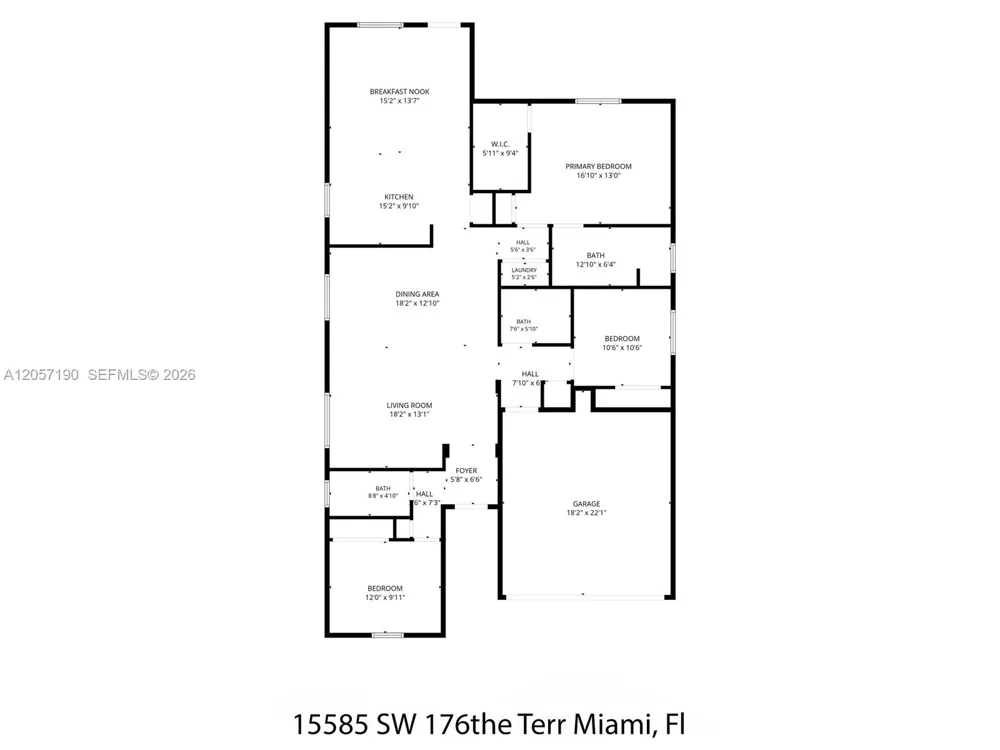 15585 SW 176th Ter Miami, FL 33187