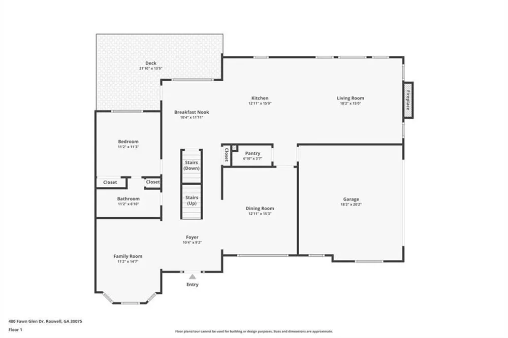 480 Fawn Glen Drive Roswell, GA 30075