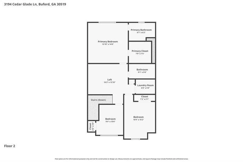 3194 Cedar Glade Lane #3194 Buford, GA 30519