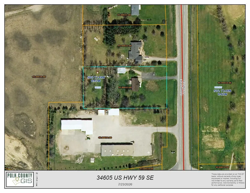 34605 US Highway 59 SE Erskine, MN 56535