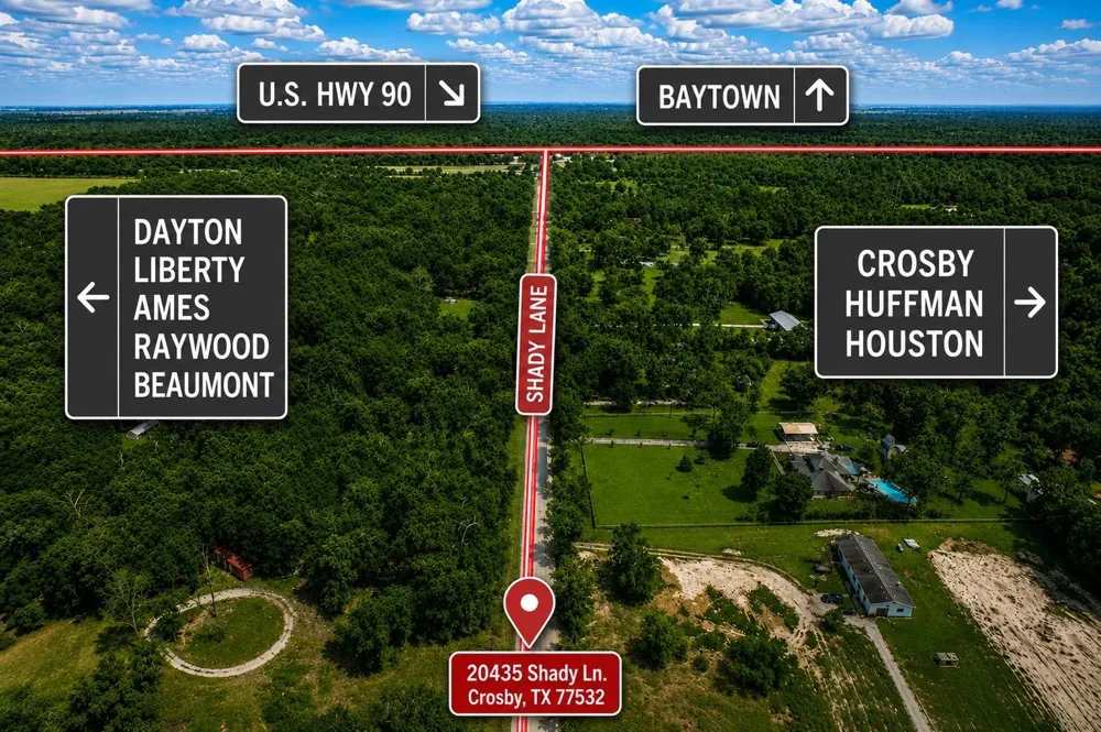 20435 Shady Lane Crosby, TX 77532
