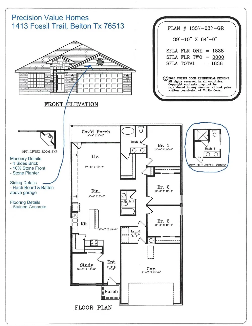 1413 Fossil Trail Trail Belton, TX 76513