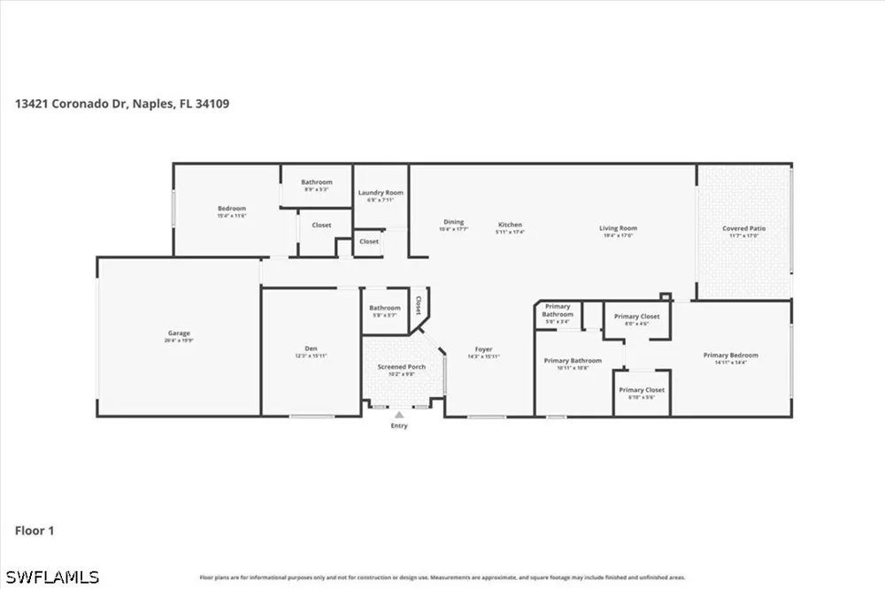 Coronado Drive Naples, FL 34109