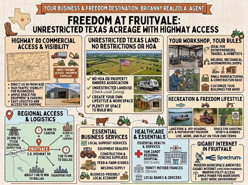 10976 US Highway 80 Fruitvale, TX 75127