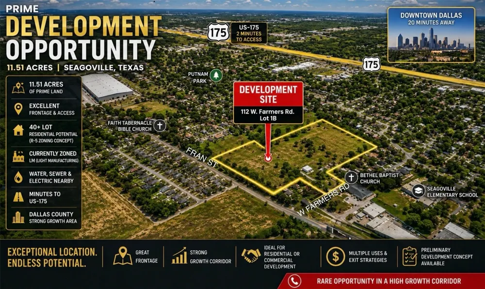 112 W Farmers Road #1B Seagoville, TX 75159
