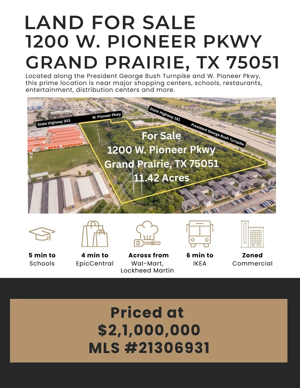 1200 W Pioneer Parkway Grand Prairie, TX 75051