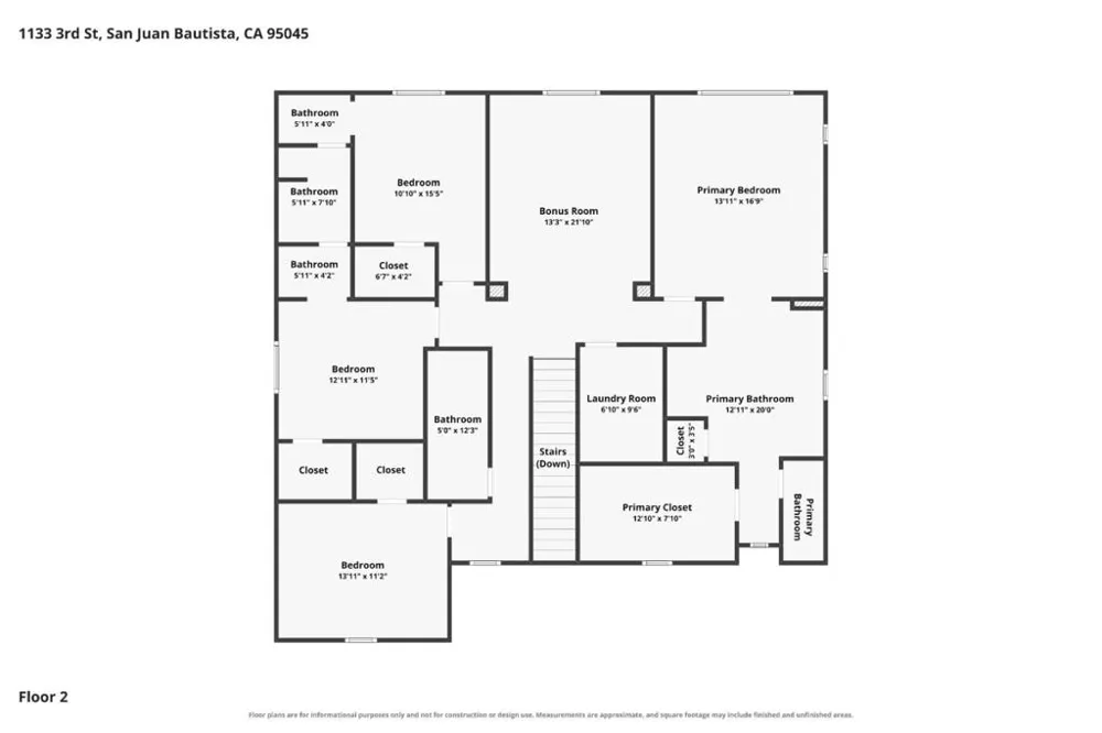1133 Third Street San Juan Bautista, CA 95045