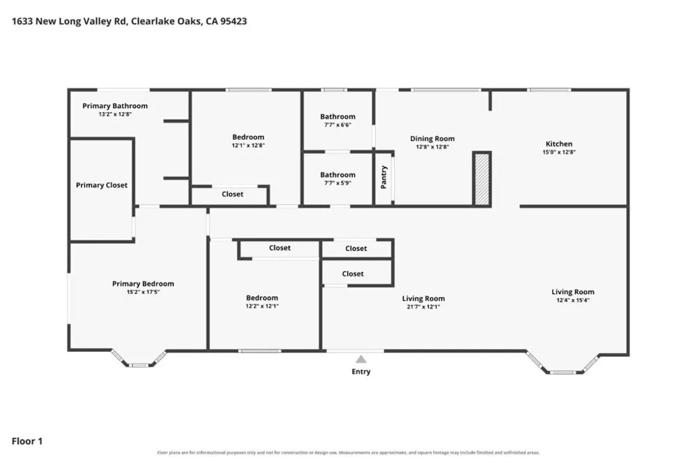 1633 New Long Valley Road Clearlake Oaks, CA 95423