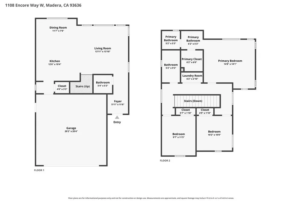 1108 W Encore Way W Madera, CA 93636