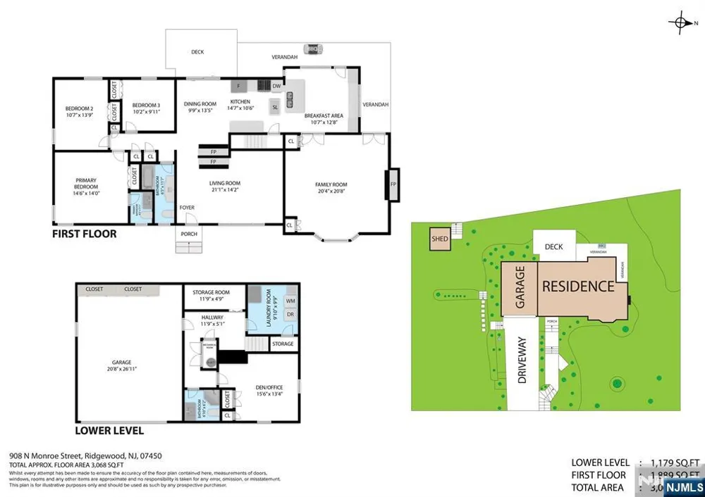908 N Monroe Street Midland Park, NJ 07432