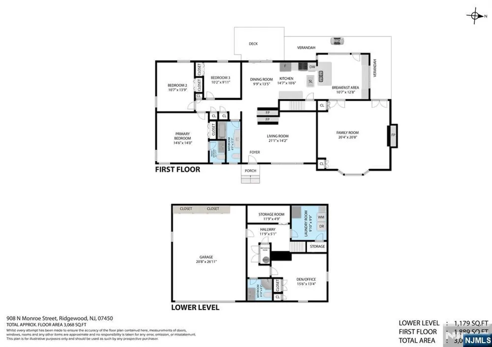 908 N Monroe Street Midland Park, NJ 07432