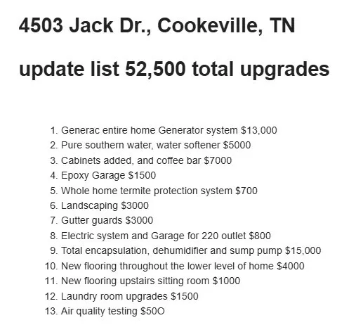 4503 Jack Dr Cookeville, TN 38506