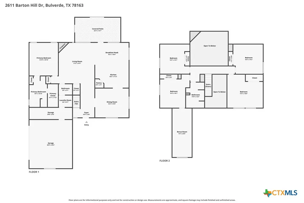 2611 Barton Hill Drive Bulverde, TX 78163