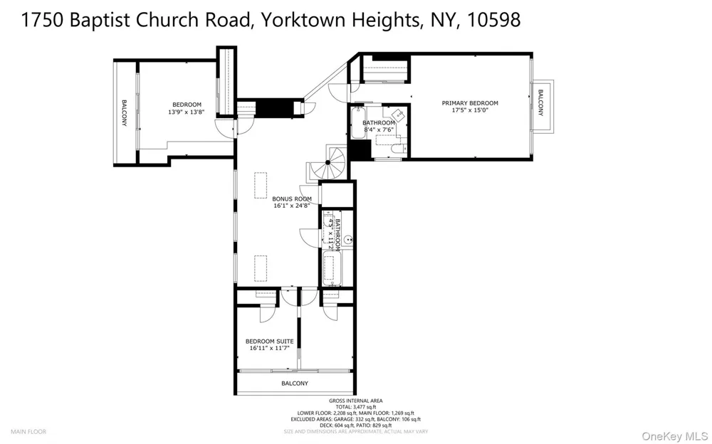 1750 Baptist Church Road Yorktown Heights, NY 10598
