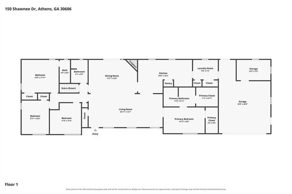 150 Shawnee Drive Athens, GA 30606