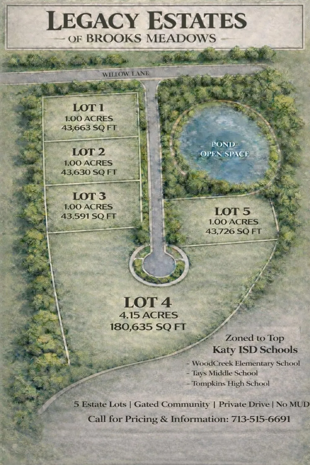26535 Willow Lot 1 Lane Katy, TX 77494