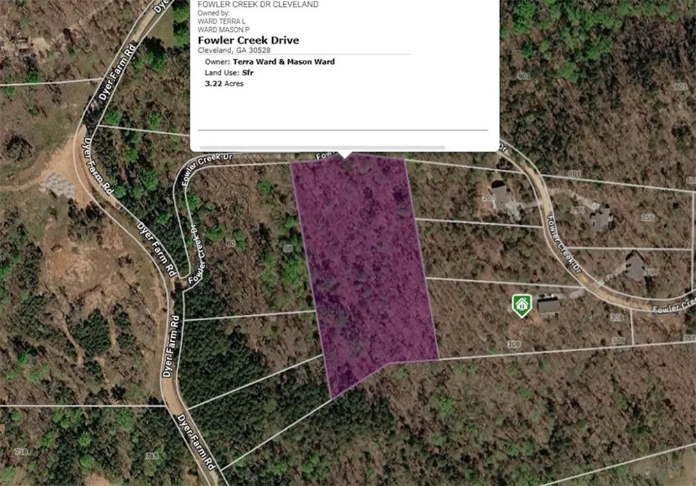 Lot 5 Fowler Creek Drive Cleveland, GA 30528