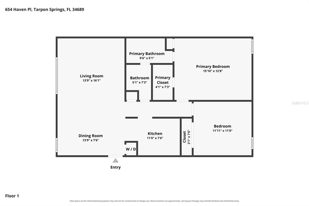 654 HAVEN PLACE #654 Tarpon Springs, FL 34689