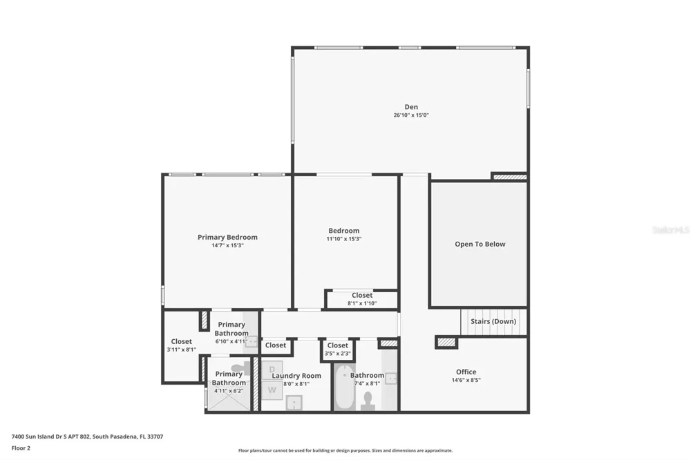 7400 SUN ISLAND DRIVE S #802 South Pasadena, FL 33707