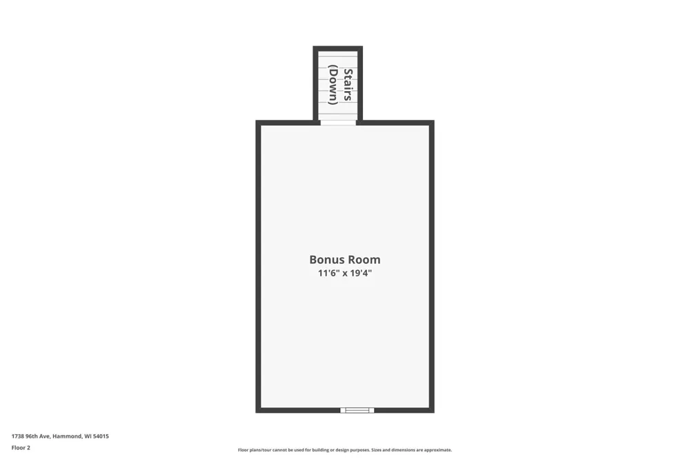 1738 96th Avenue Hammond, WI 54015