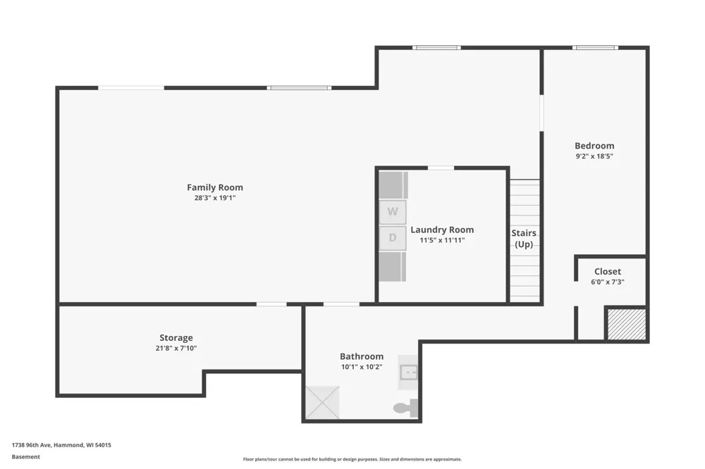1738 96th Avenue Hammond, WI 54015