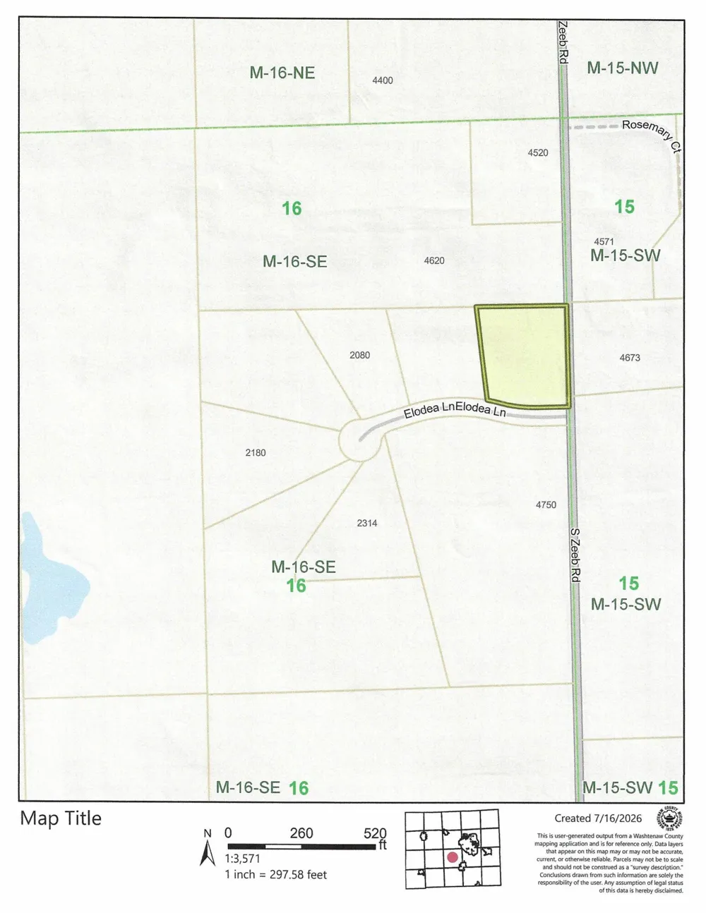 2016 Elodea Lane E Saline, MI 48176