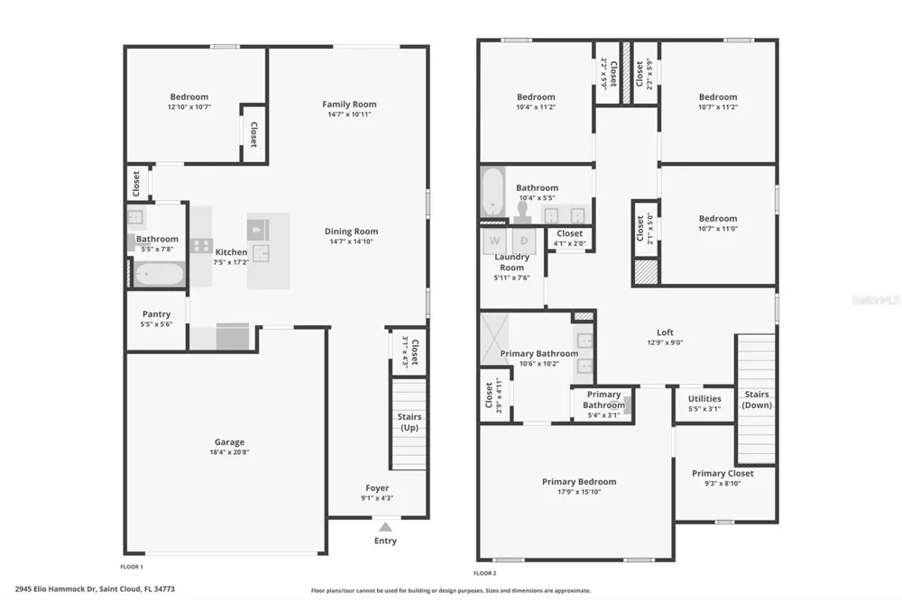 2945 ELIO HAMMOCK DR Harmony, FL 34773