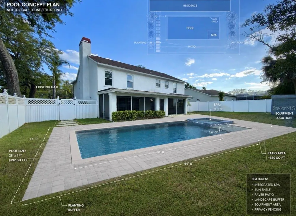 1702 SUNKISSED DRIVE Tarpon Springs, FL 34689