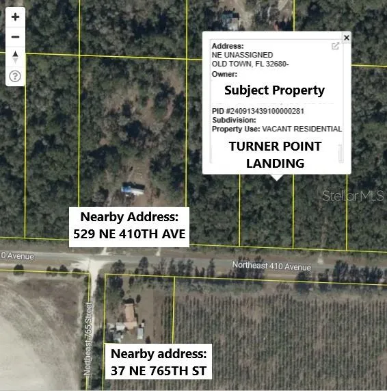 000 NE 410TH AVENUE Old Town, FL 32680