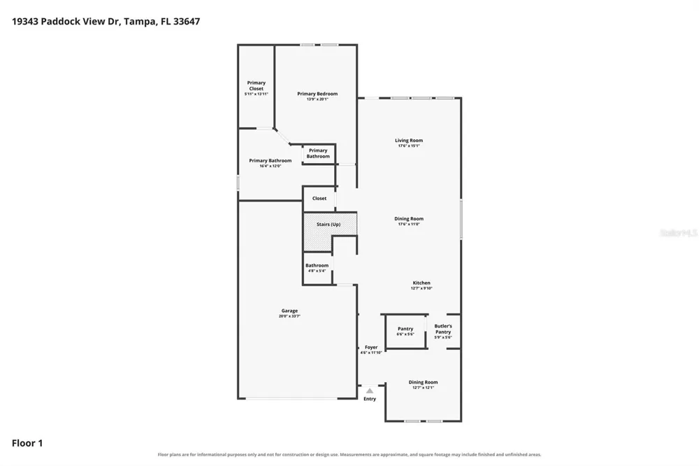 19343 PADDOCK VIEW DRIVE Tampa, FL 33647