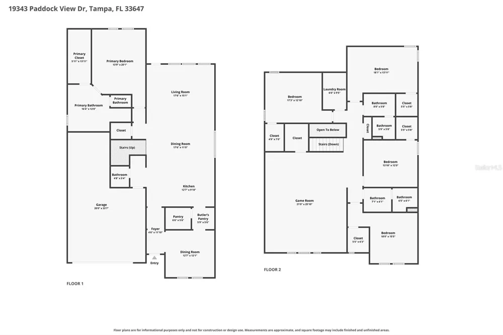 19343 PADDOCK VIEW DRIVE Tampa, FL 33647