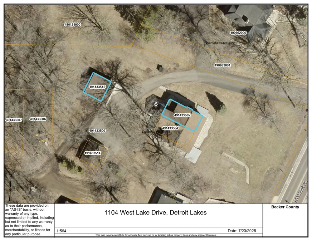 1104 W Lake Drive Detroit Lakes, MN 56501