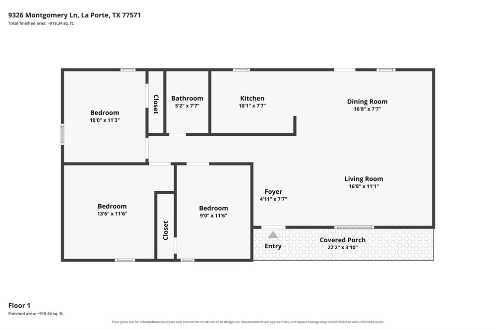 9326 Montgomery Lane La Porte, TX 77571