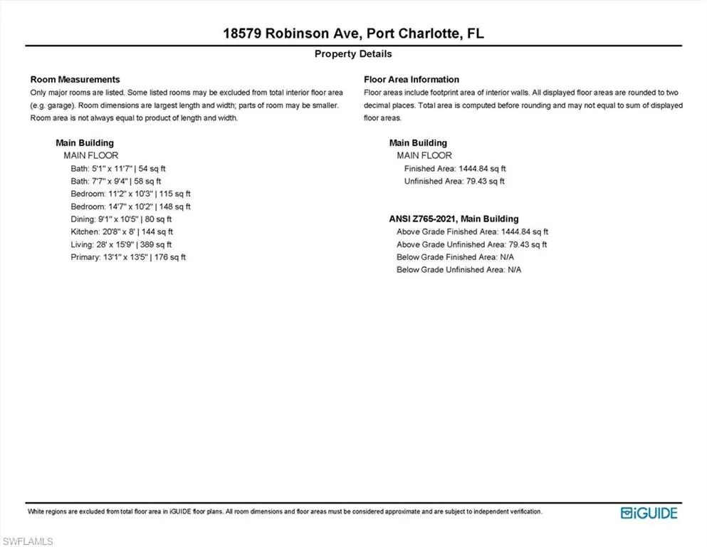 18579 Robinson Avenue Port Charlotte, FL 33948