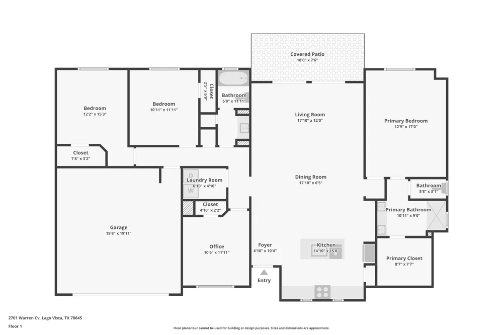 2701 Warren Cove Lago Vista, TX 78645