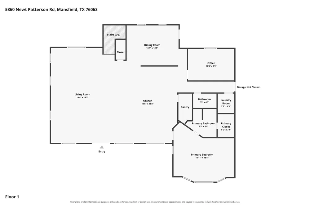 5860 Newt Patterson Road Mansfield, TX 76063