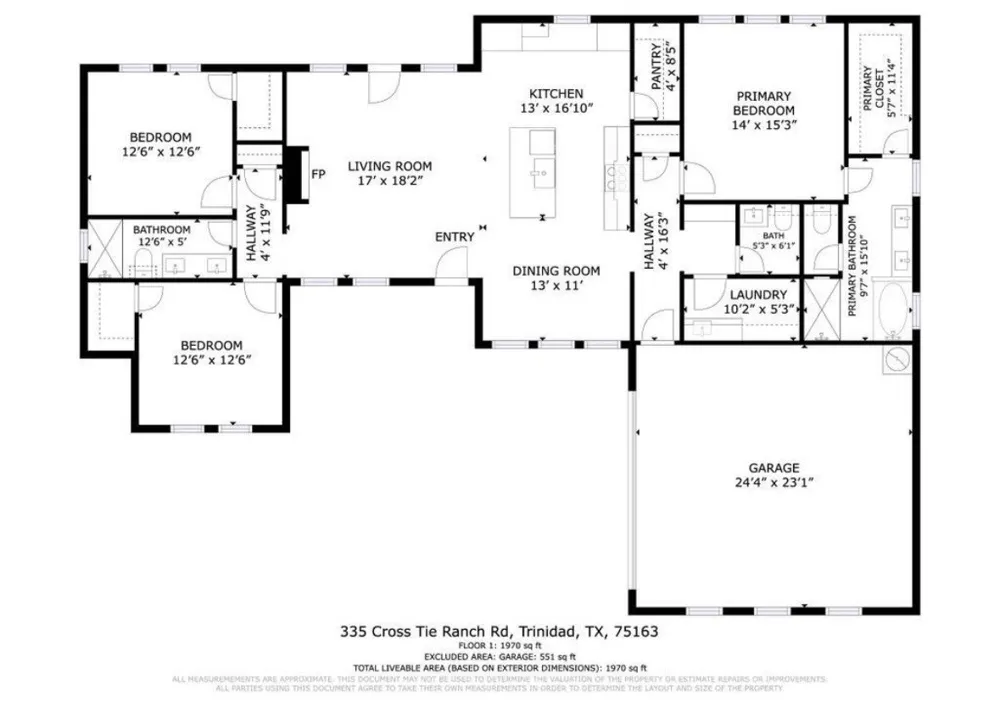 335 Cross Tie Ranch Road Trinidad, TX 75163